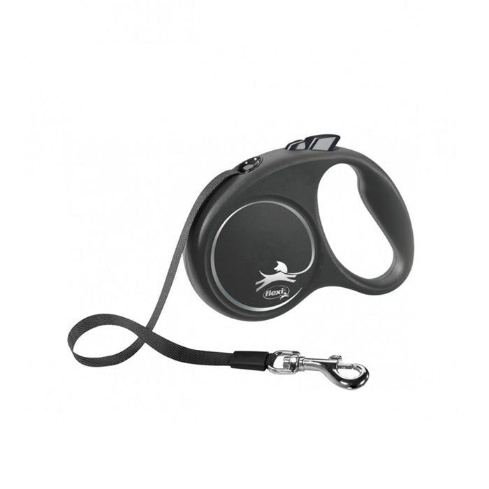 Flexi Black Design Koppel med band - Flexi