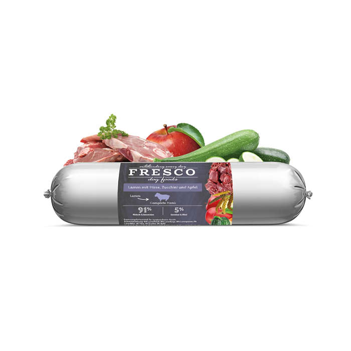 FRESCO sausage Lamb with millet, zucchini and apple - Fresco