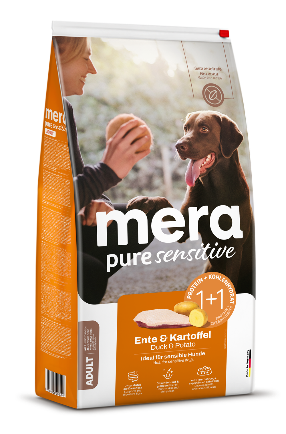 mera pure sensitive Adult Anka & potatis - mera Petfood