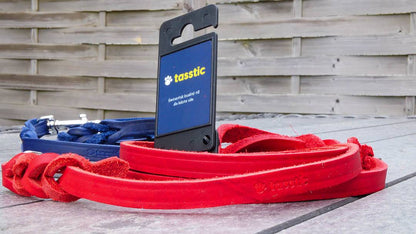 Flätat läderkoppel - tasstic - tasstic