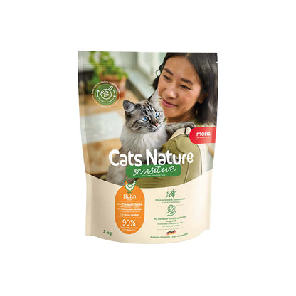 mera Cats Nature sensitive Chicken mono - protein - mera Petfood - 2 kg - 025542