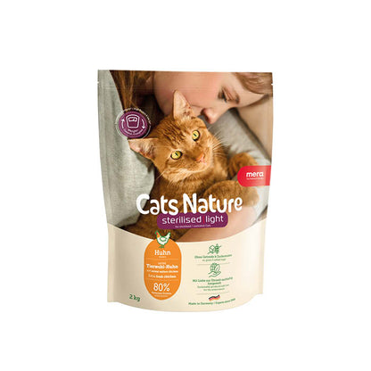mera Cats Nature Sterilised/Light Chicken - mera Petfood - 2 kg - 025842
