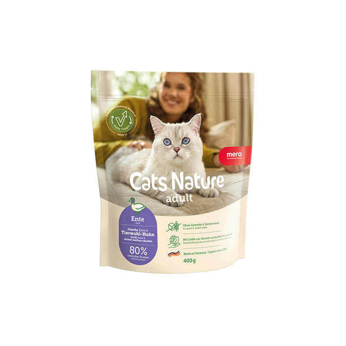 mera Cats Nature adult Duck - mera Petfood - 400 g - 025174
