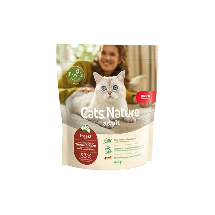 mera Cats Nature adult Insect - mera Petfood - 400 g - 025374