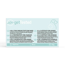 Hemmatest 4 - i - 1 fästingtest hund - getTested