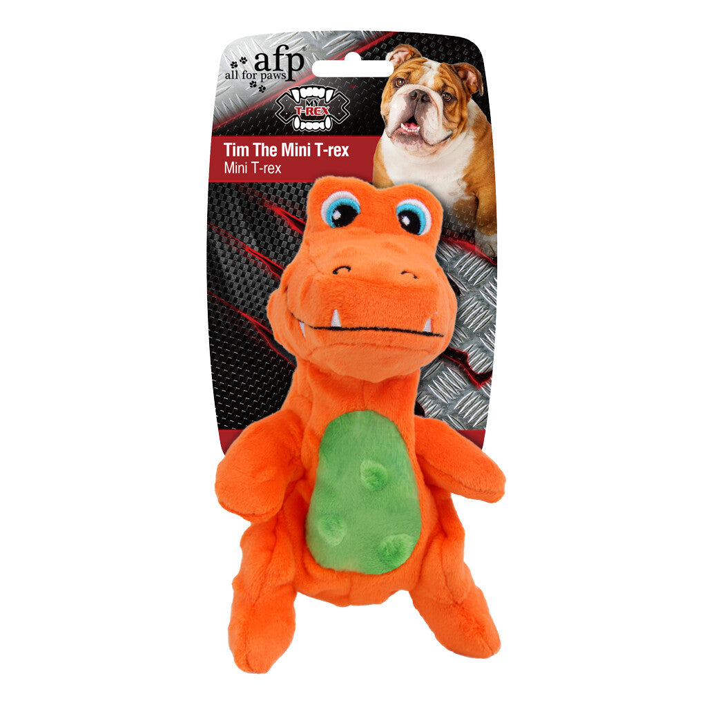 Mjuk valpleksak dinosaurie – AFP My T - Rex Tim - Mera Petfood