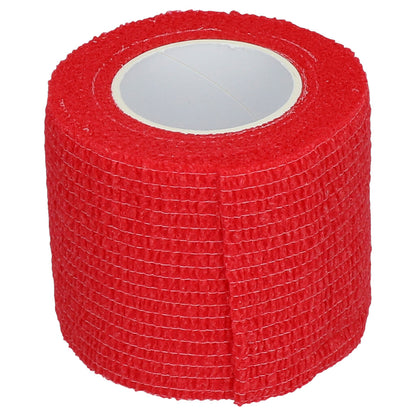 Självhäftande flexbandage - 5 cm & 10 cm - b2c - mera Petfood - 5 cm - Röd - BAND0000NG