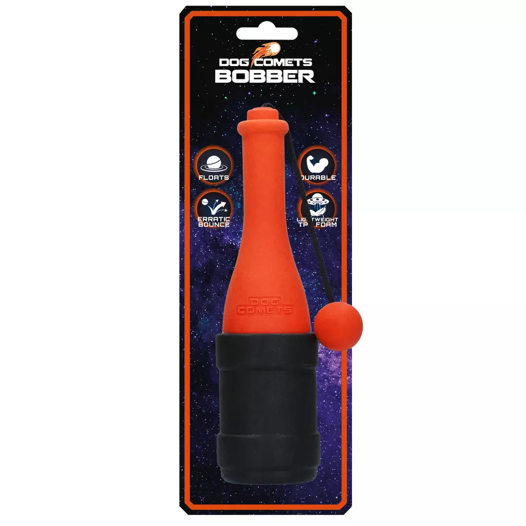 Dog Comets Bobber flytleksak - b2c - mera Petfood - Orange - COME077B