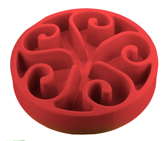 Eat Slow Live Longer Original slow feeder - Eat Slow Live Longer - Small - Röd - EATS010
