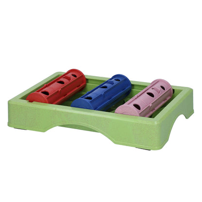 Eat Slow Live Longer Puzzle Roller - hundpussel - Eat Slow Live Longer