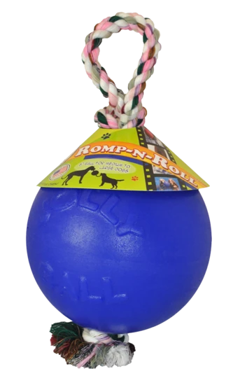 Jolly Ball Romp - n - Roll - Jolly Pets - Small - Blå - JOLL049F