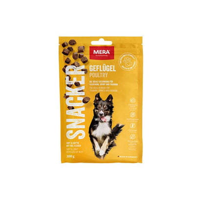 mera Snacker Kyckling 200g - mjukare träningsgodis - mera Petfood