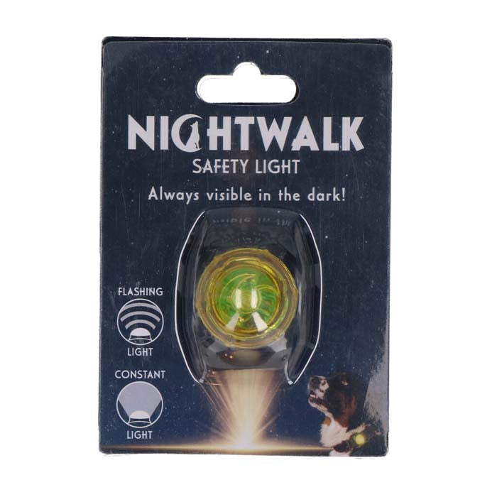 LED - lampa till hundhalsband Nightwalk - b2c - mera Petfood