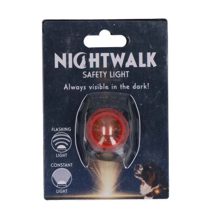 LED - lampa till hundhalsband Nightwalk - b2c - mera Petfood