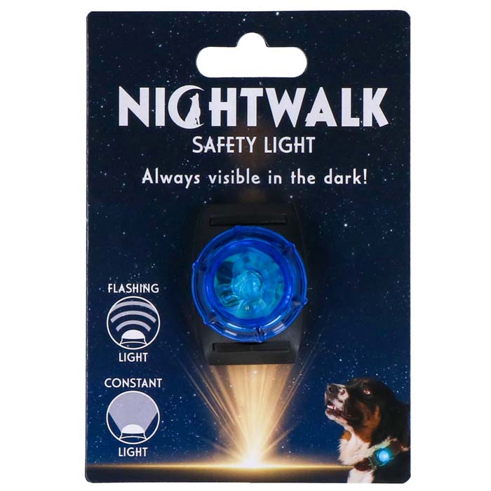 LED - lampa till hundhalsband Nightwalk - b2c - mera Petfood