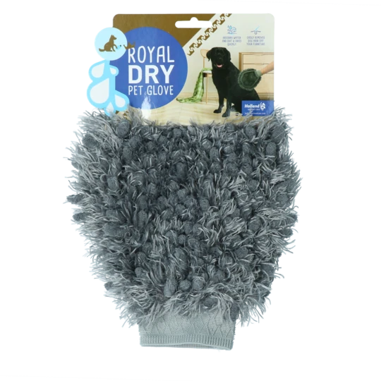 Royal Dry Pet - handske och borste i ett - b2c - mera Petfood