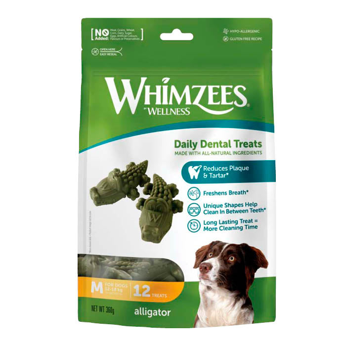 Whimzees Alligator M – 12 - pack - Whimzees