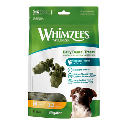 Whimzees Alligator M – 12 - pack - Whimzees
