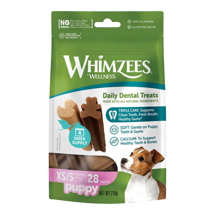 Valptugg Whimzees Puppy XS/S – 28 - pack - Whimzees