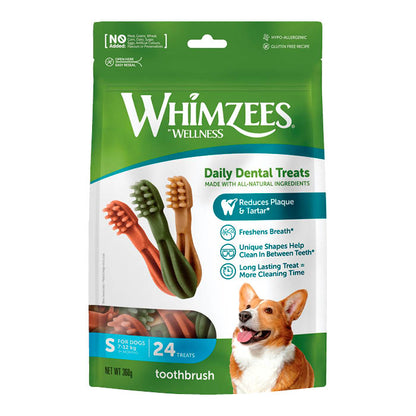Whimzees Toothbrush Star S – 24 - pack - Whimzees