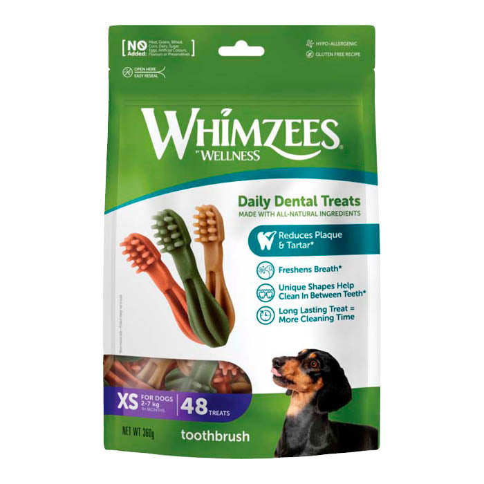 Whimzees Toothbrush Star XS - 48 - pack - Whimzees