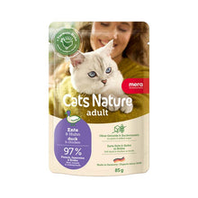 12x85 g Våtfoder mera Cats Nature adult Duck - mera Petfood