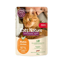 12x85 g Våtfoder mera Cats Nature Sterilised/Light Chicken - mera Petfood