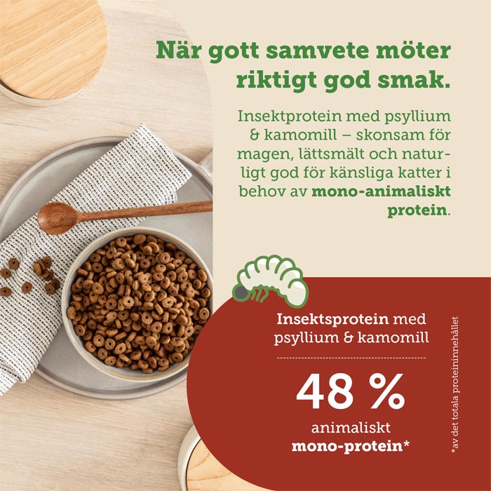 mera Cats Nature sensitive Insect mono - protein - mera Petfood
