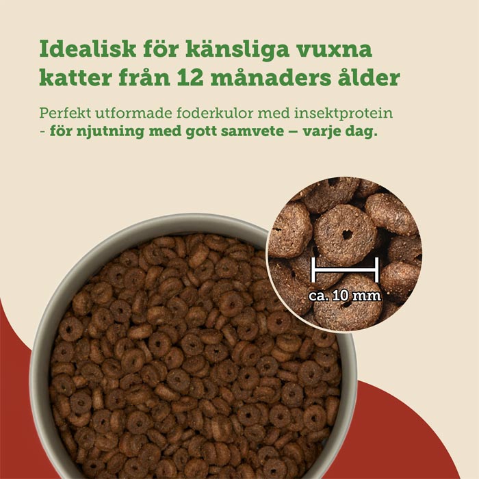 mera Cats Nature sensitive Insect mono - protein - mera Petfood