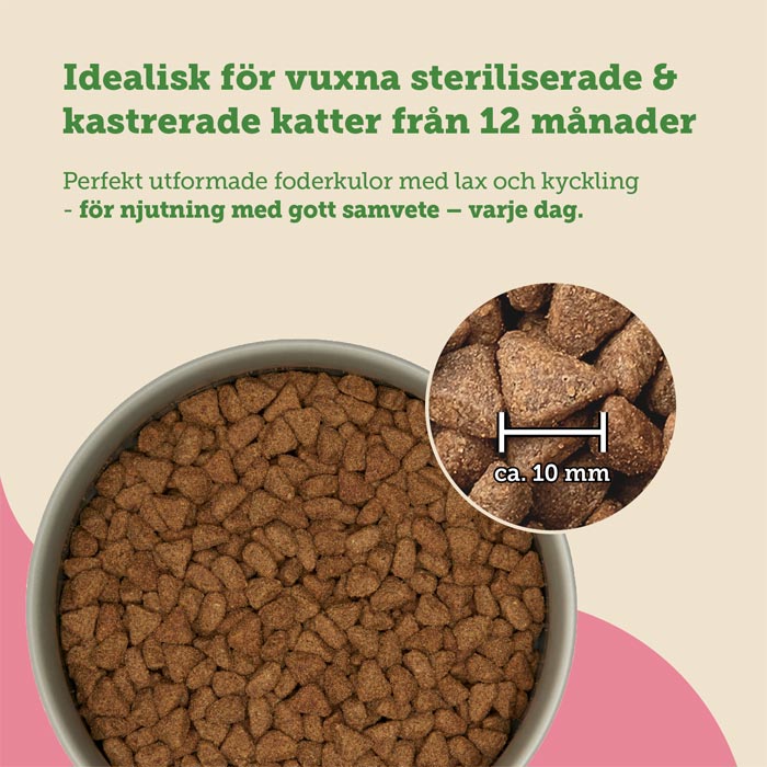 mera Cats Nature Sterilised/Light Salmon - mera Petfood