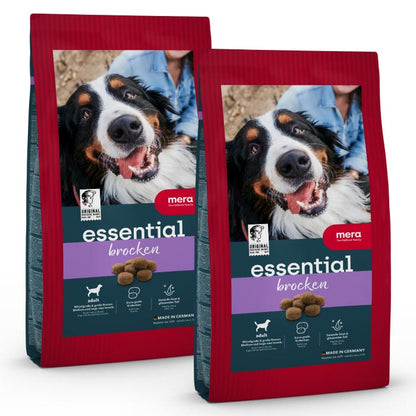 Ekonomipack 2x12,5 kg mera essential Brocken - mera Petfood