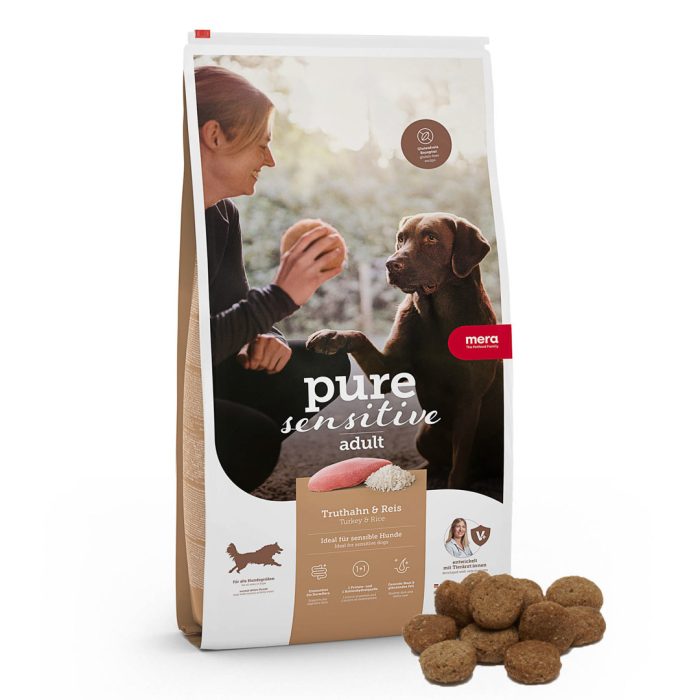 mera pure sensitive adult Kalkon & ris - mera Petfood - 4 kg - 015805