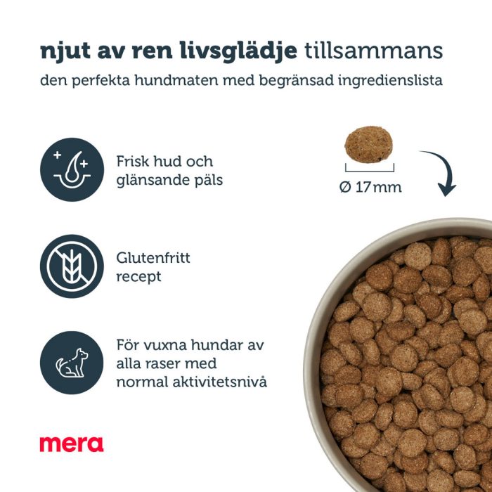 mera pure sensitive adult Kalkon & ris - mera Petfood