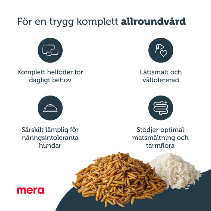 mera pure sensitive Insect protein - mera Petfood