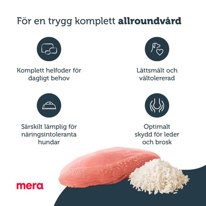 mera pure sensitive Junior Kalkon & ris - mera Petfood