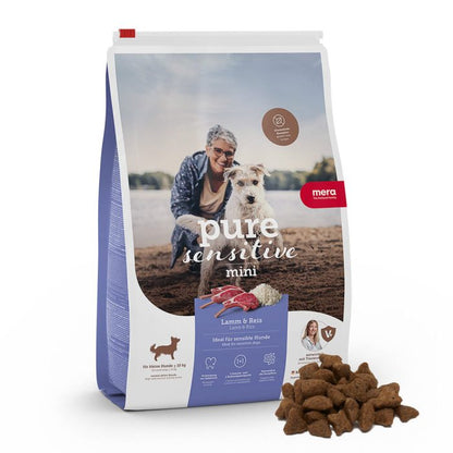mera pure sensitive Mini lamm & ris - mera Petfood
