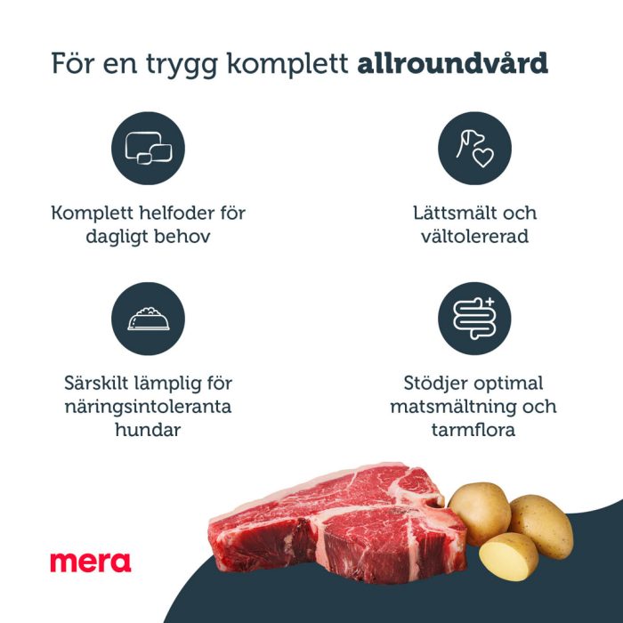 mera pure sensitive Nötkött & potatis - mera Petfood
