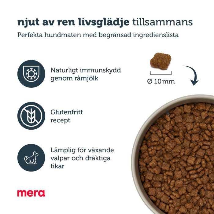 mera pure sensitive Puppy Kalkon & ris - mera Petfood