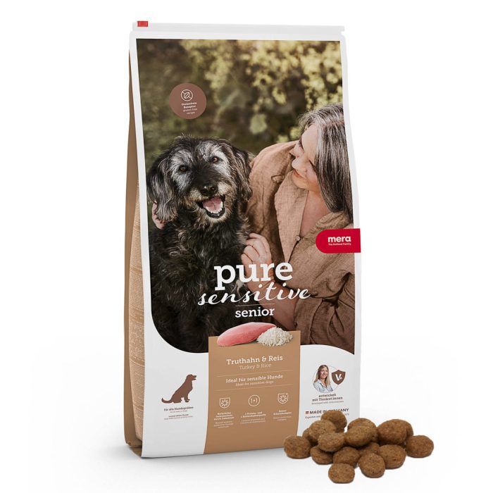 mera pure sensitive Senior Kalkon & ris - mera Petfood
