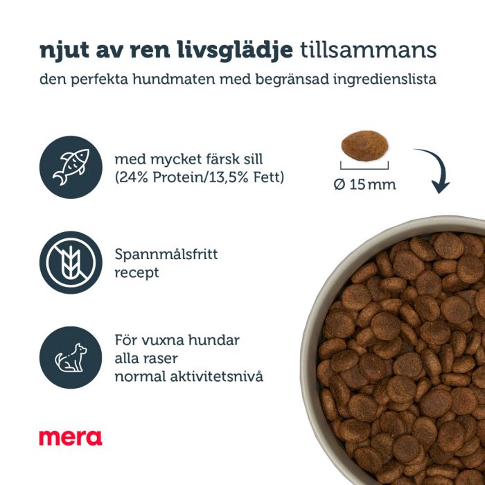 mera pure sensitive Sill & potatis - mera Petfood