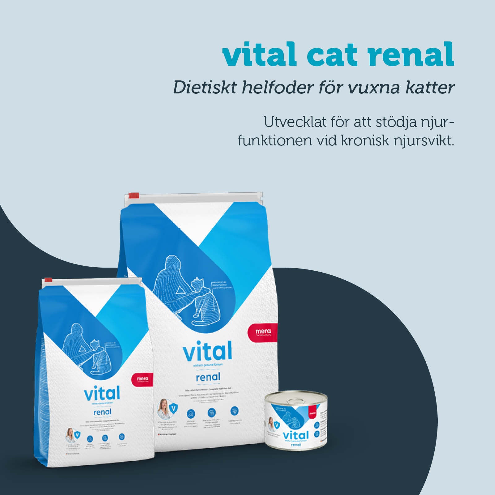 KATT vital Renal, 3 kg - mera Petfood