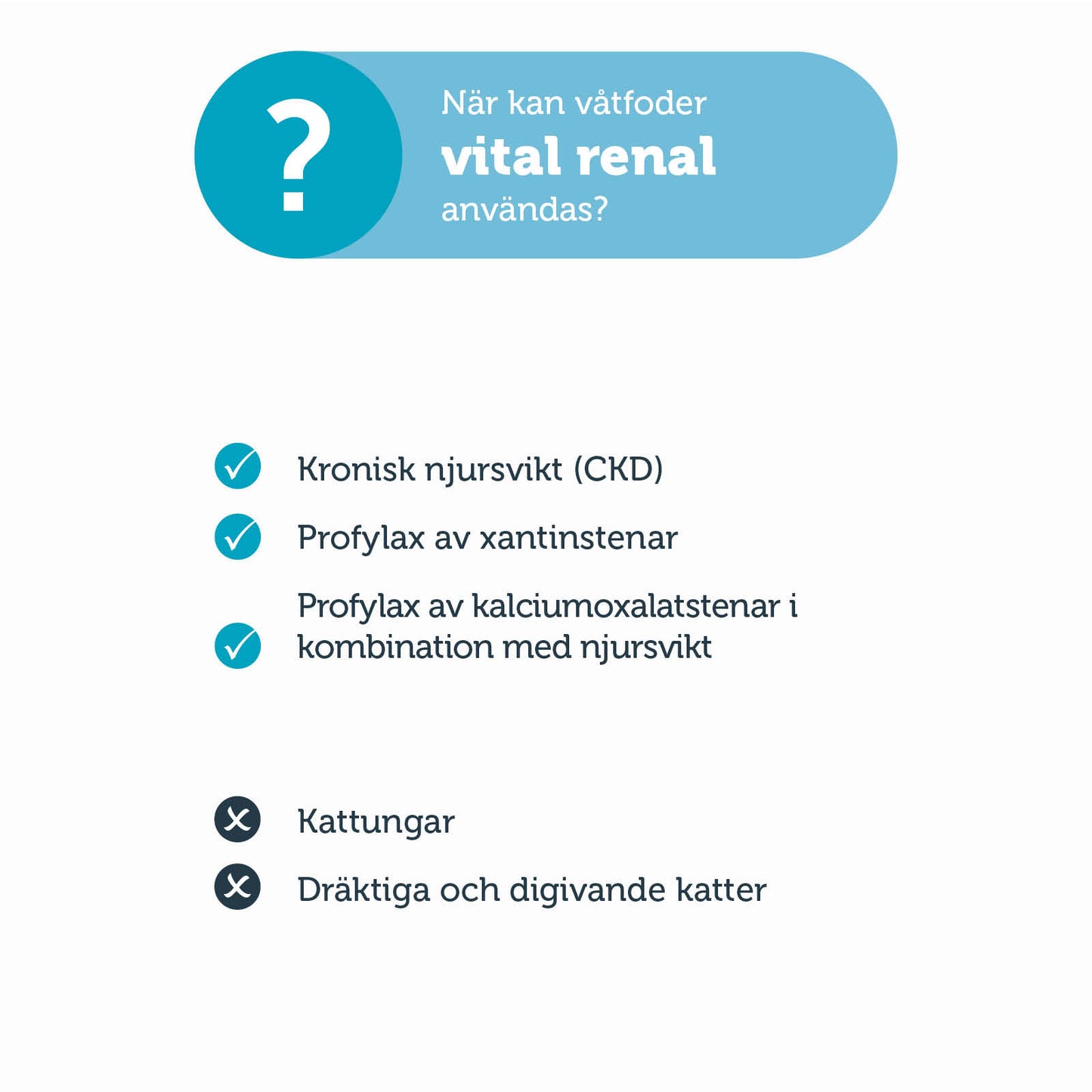 6 x 200 g  KATT vital Renal våtfoder - mera Petfood