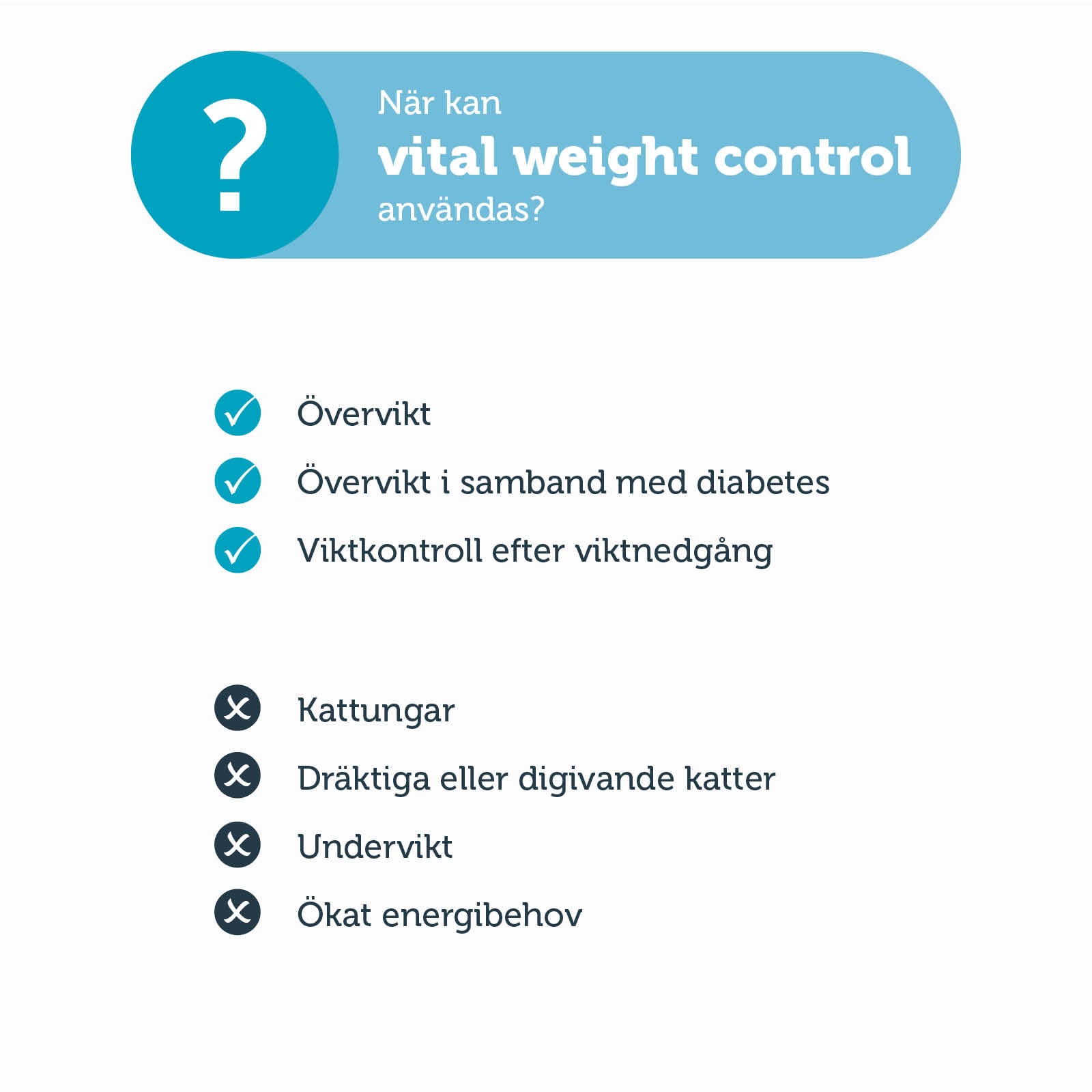6 x 200 g KATT vital Weight Control våtfoder - mera Petfood