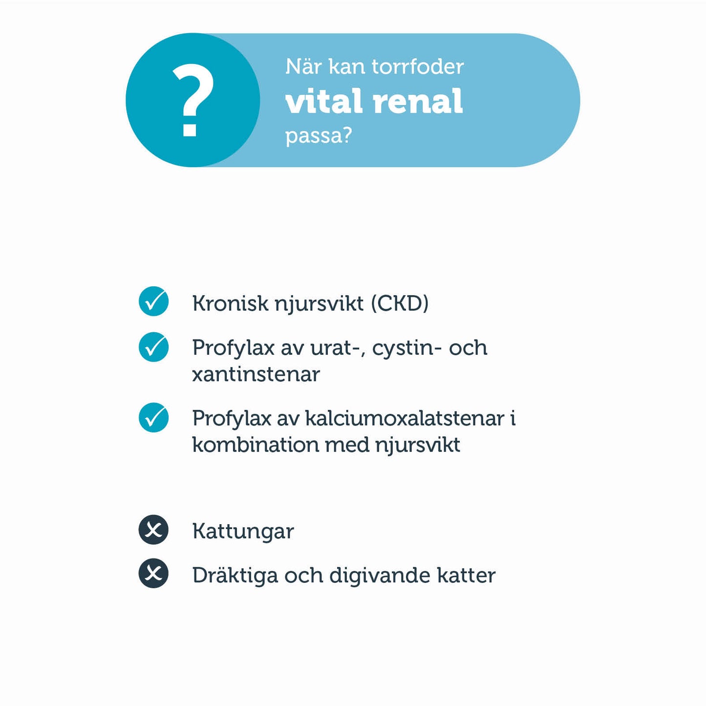 KATT vital Renal, 3 kg - mera Petfood