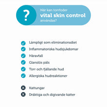 KATT vital Skin Control + allergic, 3 kg - mera Petfood