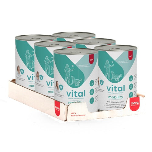 HUND mera vital Mobility våtfoder - mera Petfood - 6 - pack - 720374