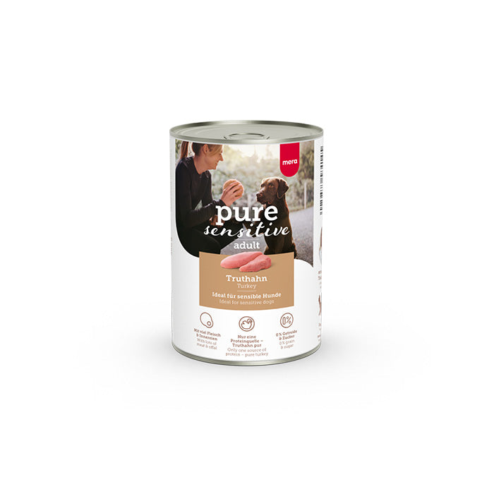mera pure sensitive Våtfoder Kalkon - mera Petfood - Styck - 058414