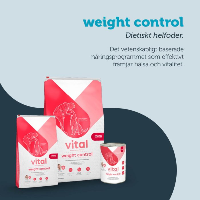 HUND mera vital Weight Control våtfoder - mera Petfood