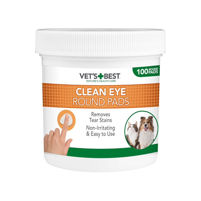 Vets Best Clean ögonpads 100 st - Vet´s best