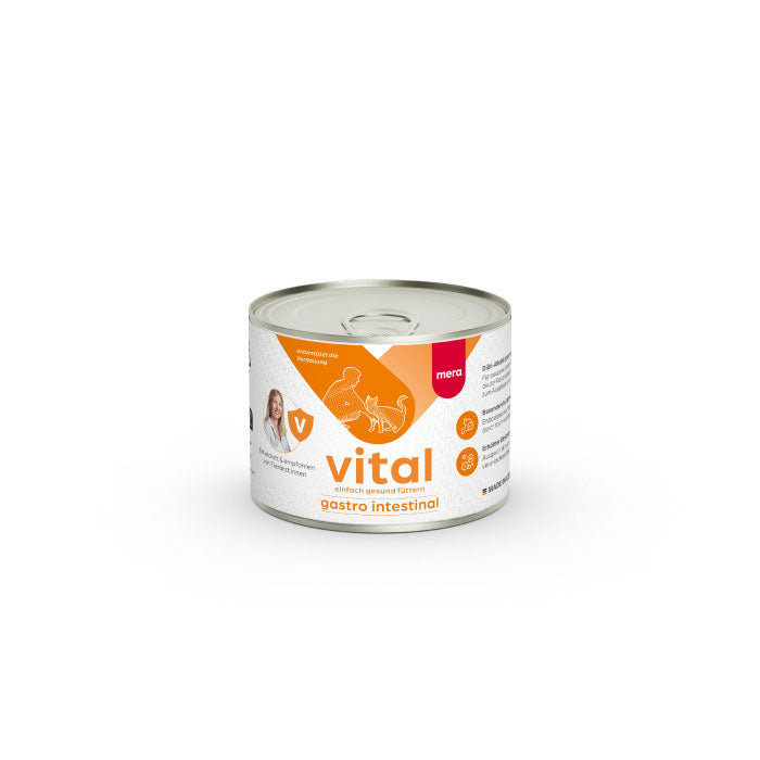 6 x 200 g KATT vital Gastro Intestinal våtfoder - mera Petfood